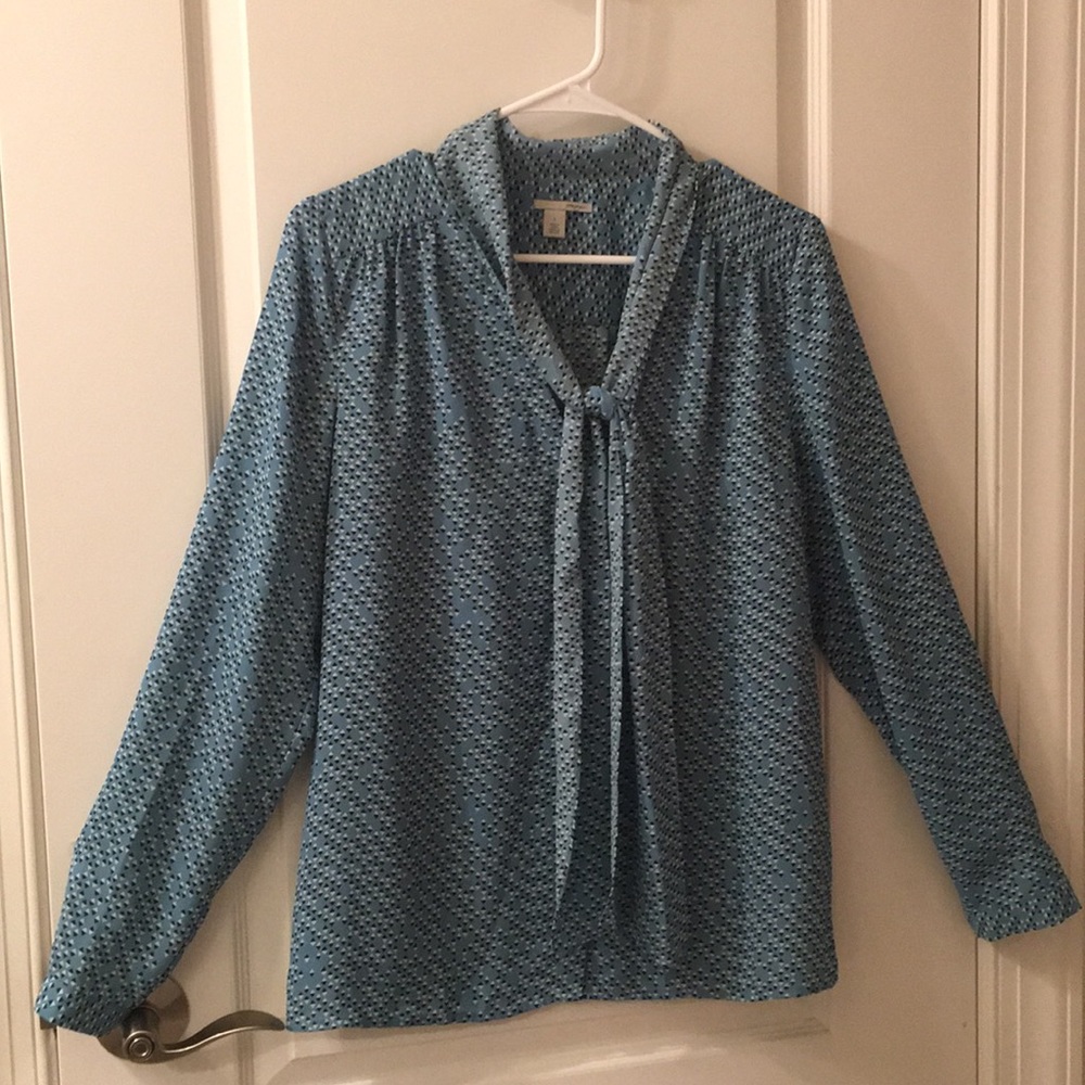 Halogen Teal Color Blouse